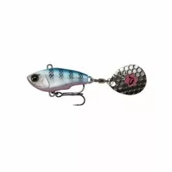 Savage Gear Fat Tail Spin 5.5cm 9g Naufrage Bleu Argent Rose