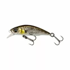 Savage Gear 3D Sticklebait Twitch 5.5cm 7g Naufrage Ayu Vert Argent