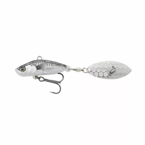 Savage Gear 3D Sticklebait Tailspin 6.5cm 9g Coulant Noir Argent -Cannes à lancer d'appâts Soldes 2023 76807 550x550 2
