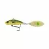 Savage Gear 3D Sticklebait Tailspin 6.5cm 9g Coulant Noir Argent
