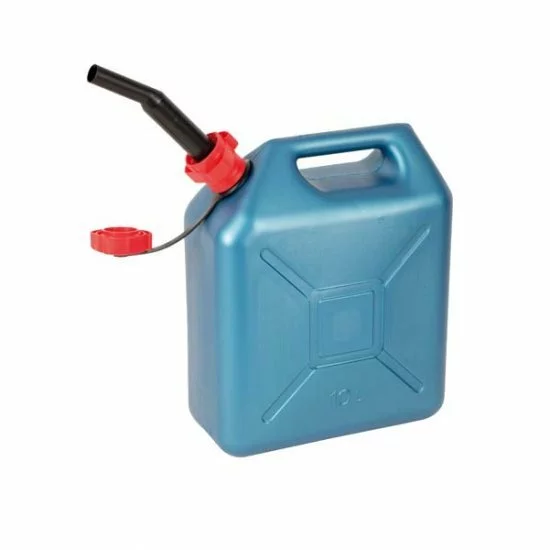 Jerrican EDA Avec Bec Verseur 10 Litres Bleu 1 Jerrican EDA Avec Bec Verseur 10 Litres Bleu