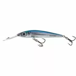 Salmo Rattlin Sting Deep Runner 9cm Bleu Holographique