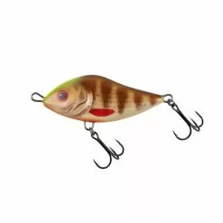 Salmo Slider Coulant 10cm Perche Brune Tachetée