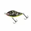 Salmo Slider Naufrage 12cm Holographique Vert Brochet