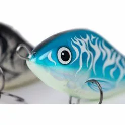 Salmo Slider Naufrage 10cm Holographique Vert Brochet -Cannes à lancer d'appâts Soldes 2023 qsd419 salmo slider sinking white striper eye detail 550x550w 8