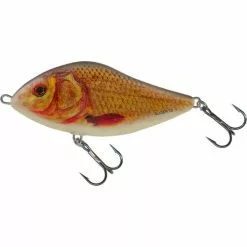 Salmo Curseur Flottant 12cm Super Natural Golden Crucian Edition Limitée
