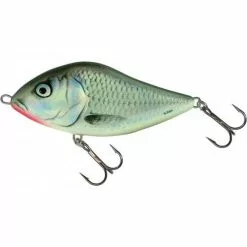 Salmo Slider Floating 10cm Holo Grey Shiner